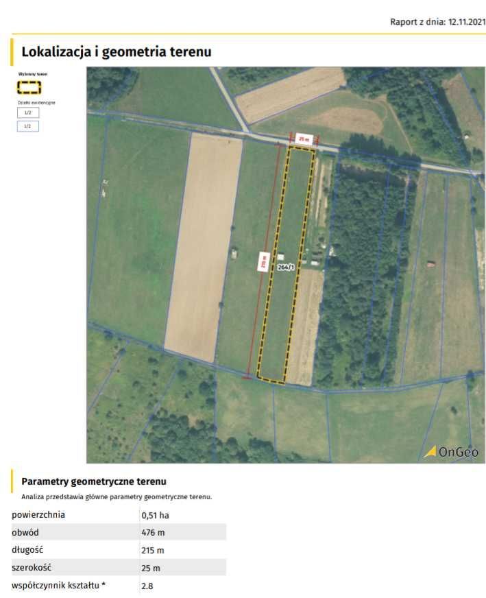 Działka rolna Korczyna. Zdjęcie 3