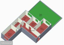 Mieszkanie 3-pokojowe Warszawa Skorosze, ul. Skoroszewska. Zdjęcie 3