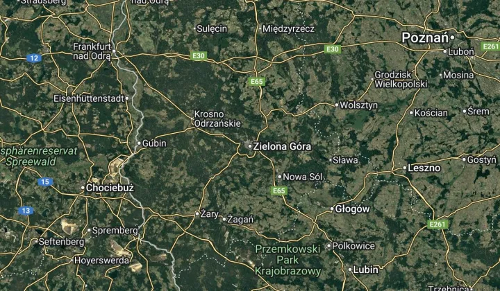 Działka rolna Zielona Góra Ochla