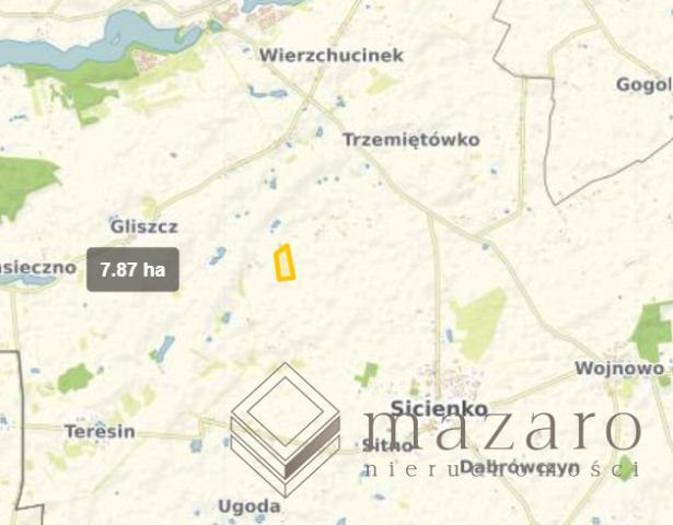 Działka rolna Trzemiętowo. Zdjęcie 5