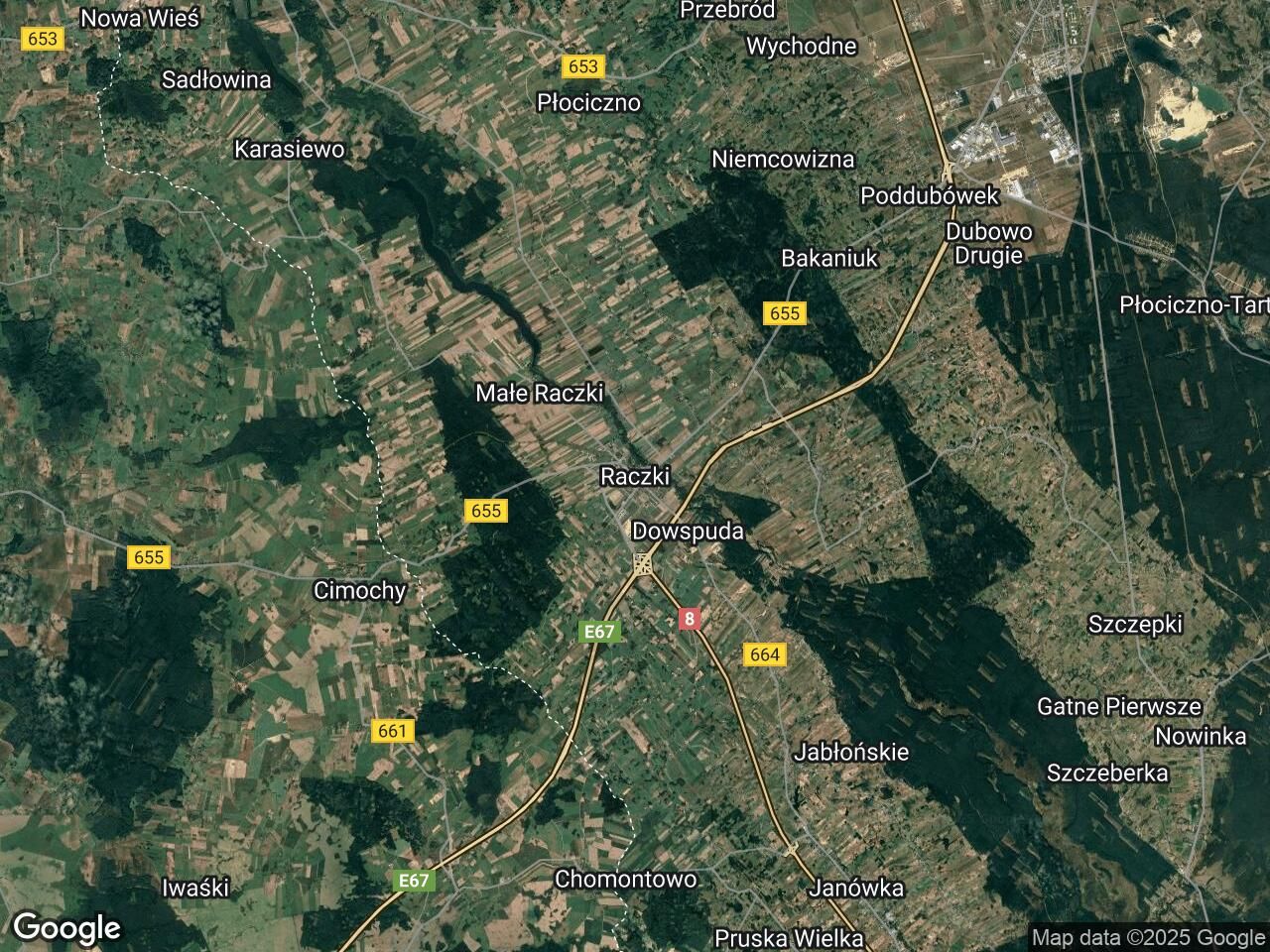 Działka budowlana Raczki