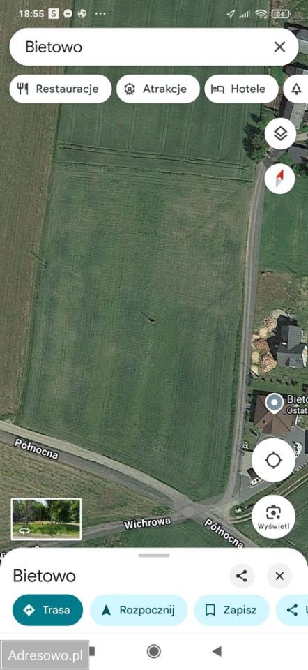 Działka budowlana Bietowo. Zdjęcie 8