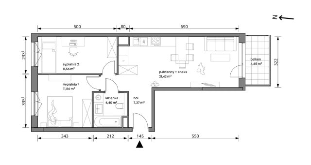 Mieszkanie 3-pokojowe Warszawa Włochy, ul. Trzcinowa. Zdjęcie 7