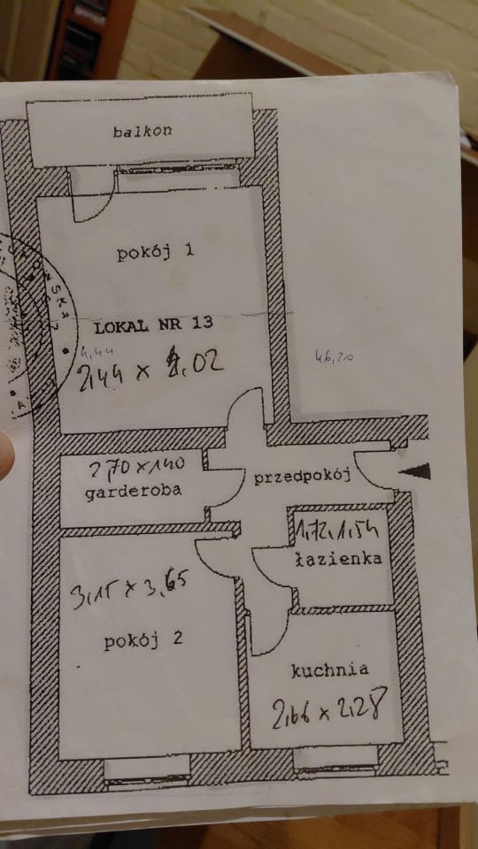 Mieszkanie 2-pokojowe Wrocław Stare Miasto, ul. Tadeusza Kościuszki. Zdjęcie 19