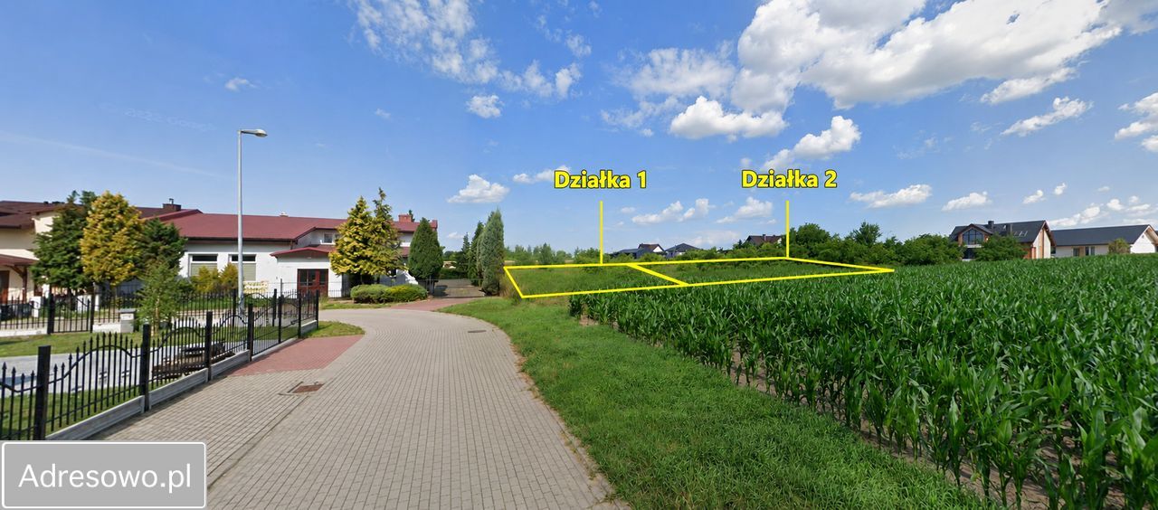 Działka budowlana Bierutów, ul. Tęczowa. Zdjęcie 1