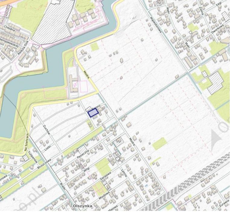 Działka budowlana Gdańsk Olszynka, ul. Letnia. Zdjęcie 2