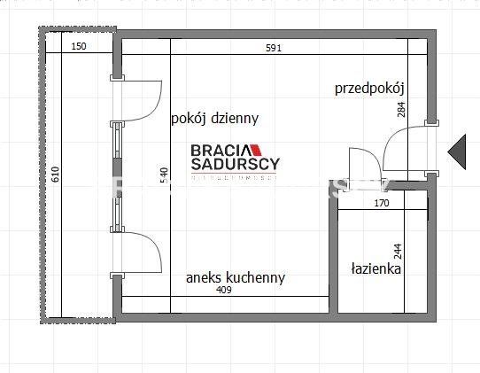 Mieszkanie 1-pokojowe Bochnia, ul. Brzeźnicka. Zdjęcie 12