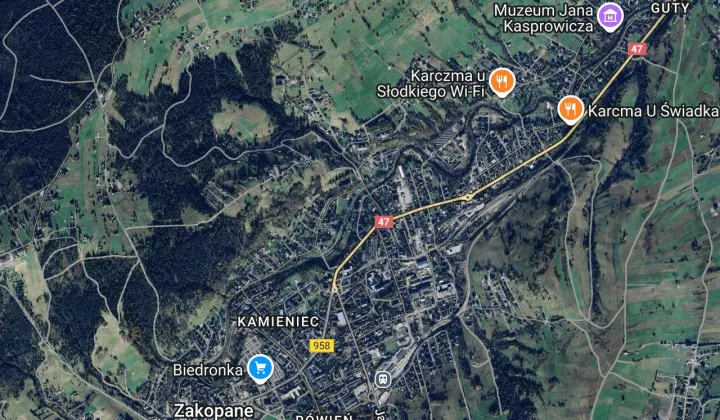 bliźniak, 9 pokoi Zakopane Centrum, ul. Stroma