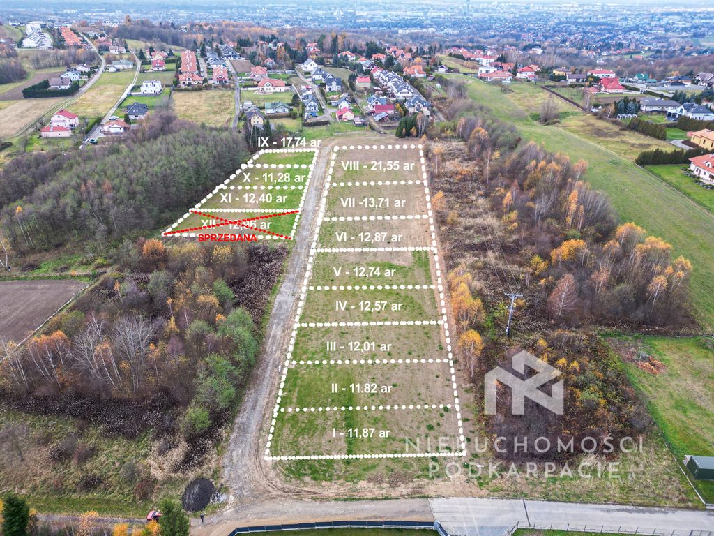 Działka budowlana Rzeszów, ul. ks. bpa Antoniego Betańskiego. Zdjęcie 3