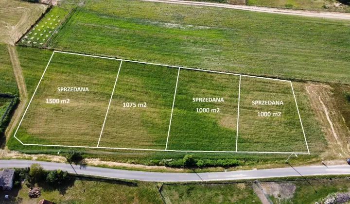 Działka budowlana Niedary