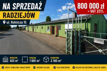 Hala/magazyn Radziejów, ul. Rolnicza. Zdjęcie 1
