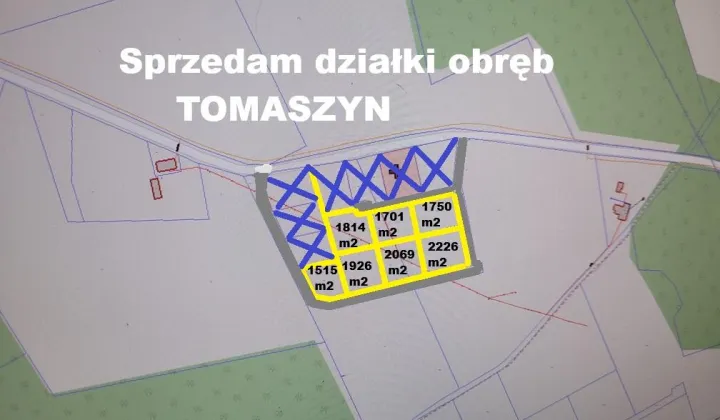 Działka budowlana Tomaszyn