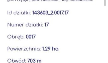 Działka rekreacyjna Okrężnica