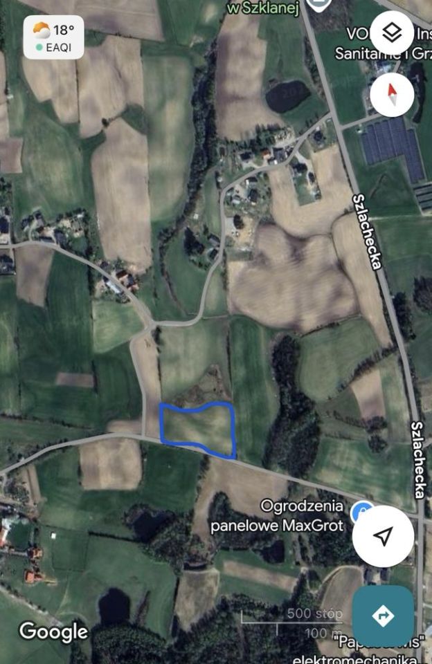 Działka budowlana Szklana, ul. Szlachecka. Zdjęcie 2