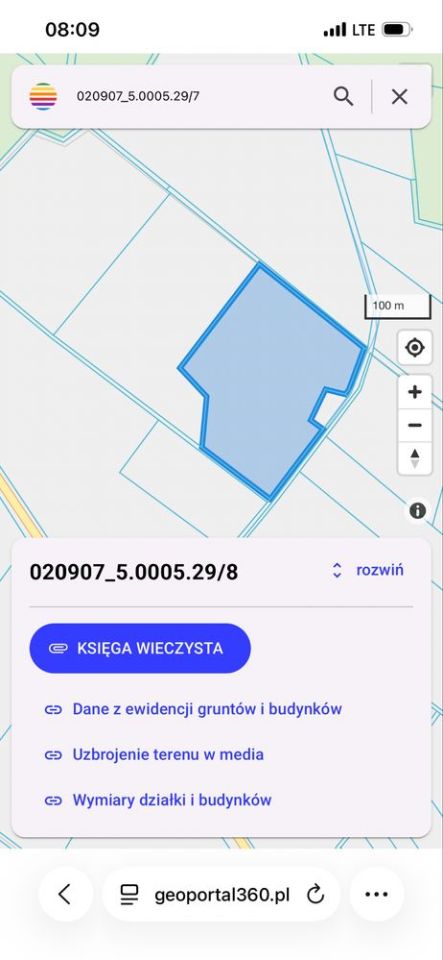 Działka rolna Kawice. Zdjęcie 2