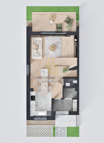 bliźniak, 4 pokoje Ligota Piękna. Zdjęcie 6