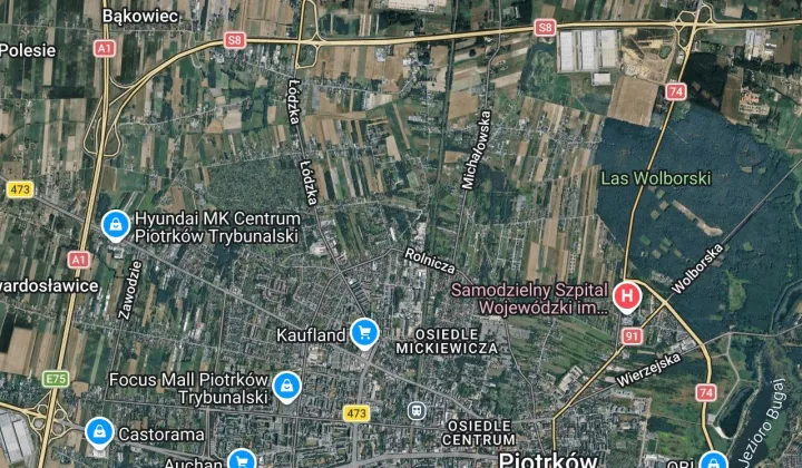 Mieszkanie 1-pokojowe Piotrków Trybunalski, ul. Karolinowska