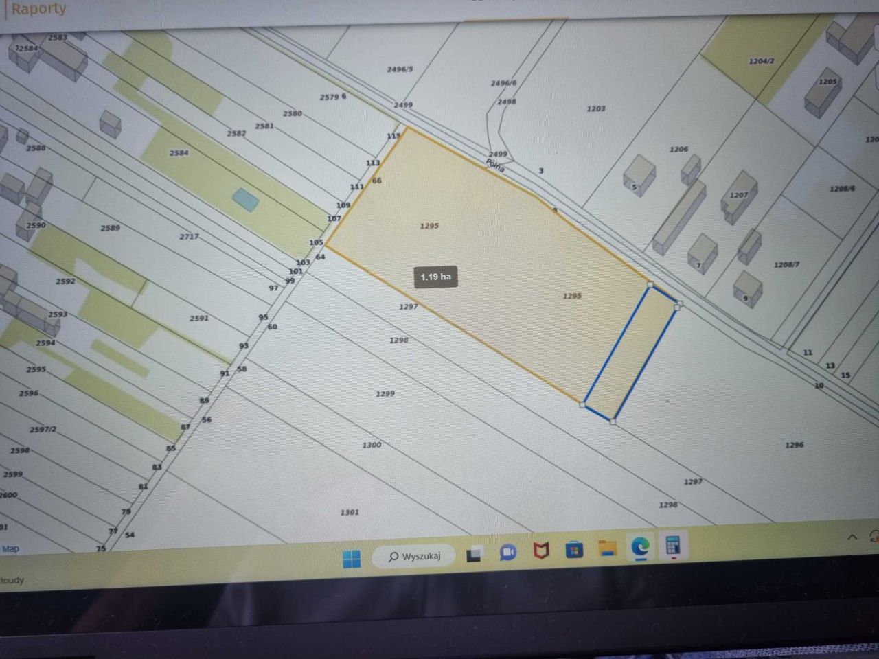 Działka rolno-budowlana Wierzchlas, ul. Polna. Zdjęcie 3