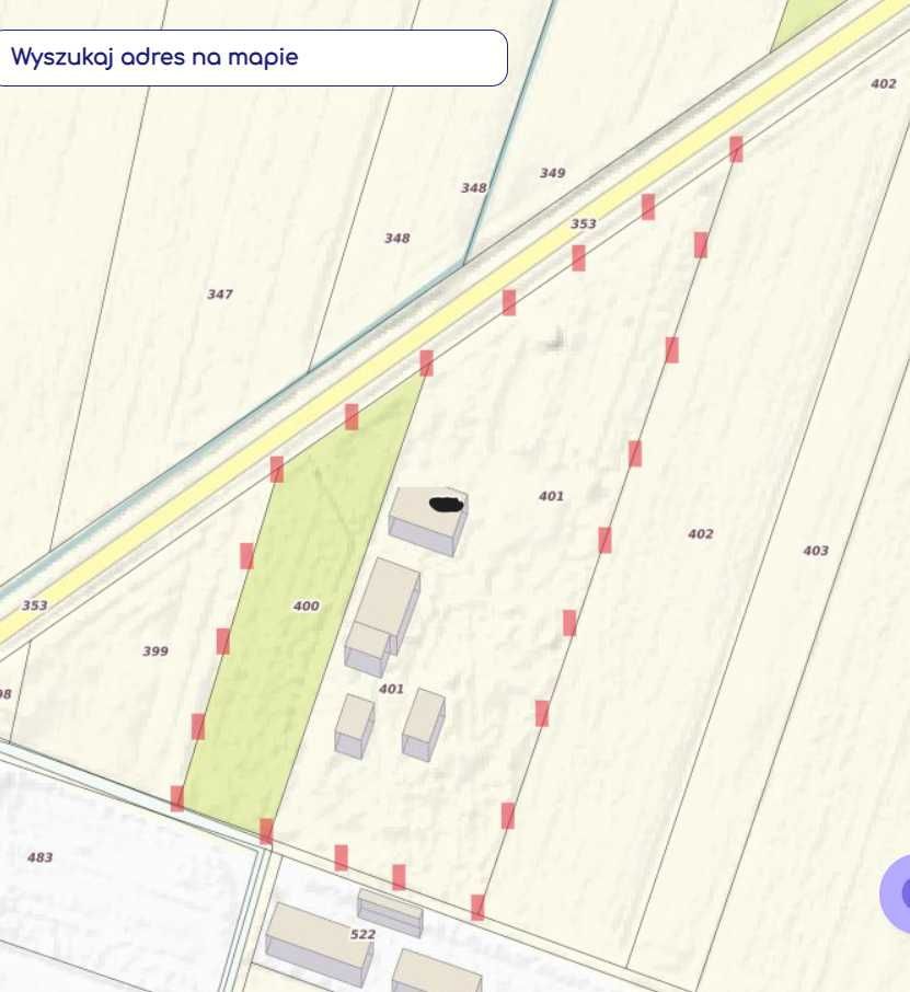 Działka inwestycyjna Miedniewice