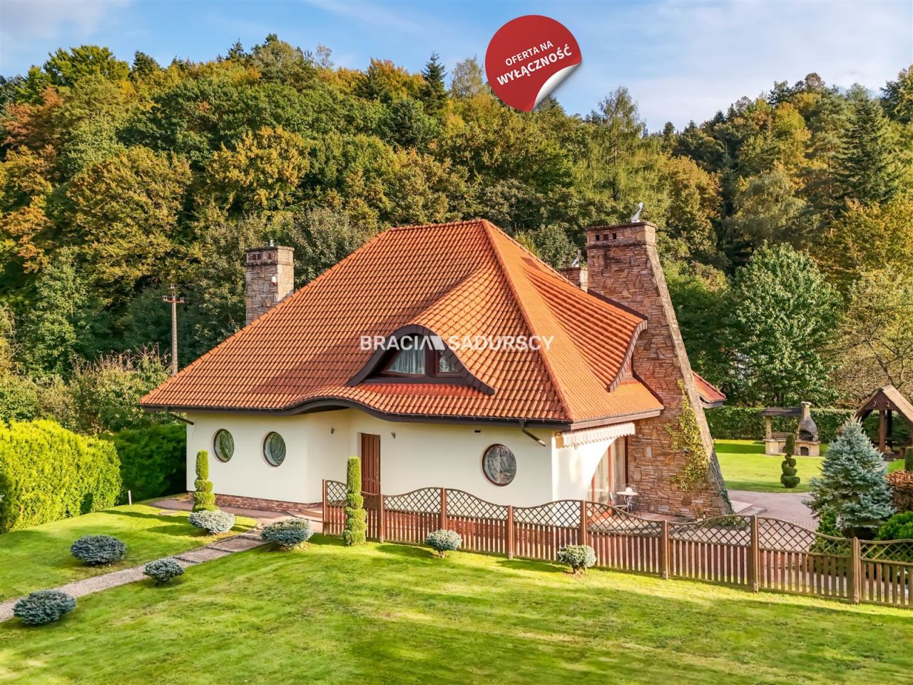 dom wolnostojący, 5 pokoi Myślenice Zarabie, ul. Bukowa