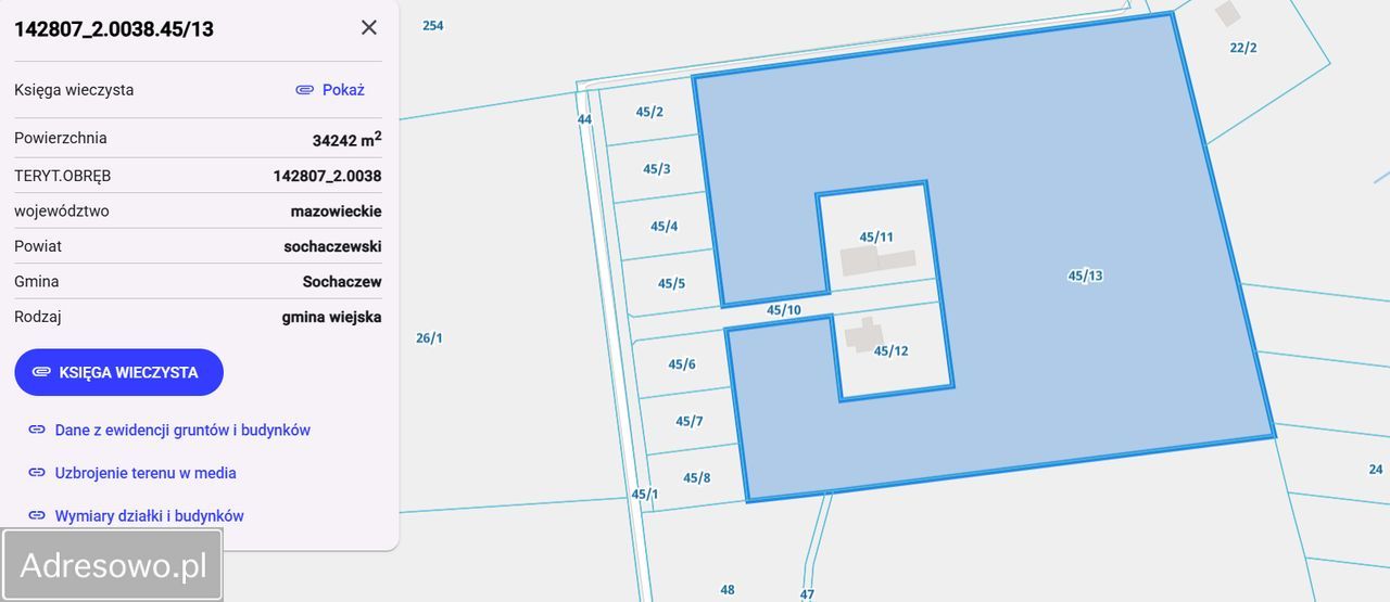 Działka budowlana Antoniew. Zdjęcie 3