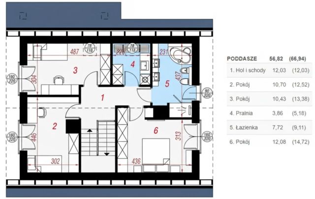dom wolnostojący, 5 pokoi Kłaj. Zdjęcie 7