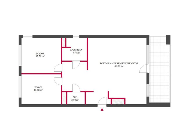 Mieszkanie 3-pokojowe Poznań, ul. Marcelińska. Zdjęcie 21