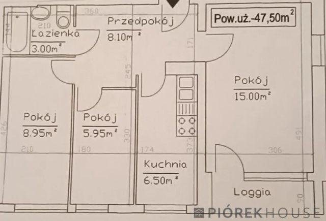 Mieszkanie 3-pokojowe Warszawa Praga-Północ, ul. Siedlecka. Zdjęcie 4