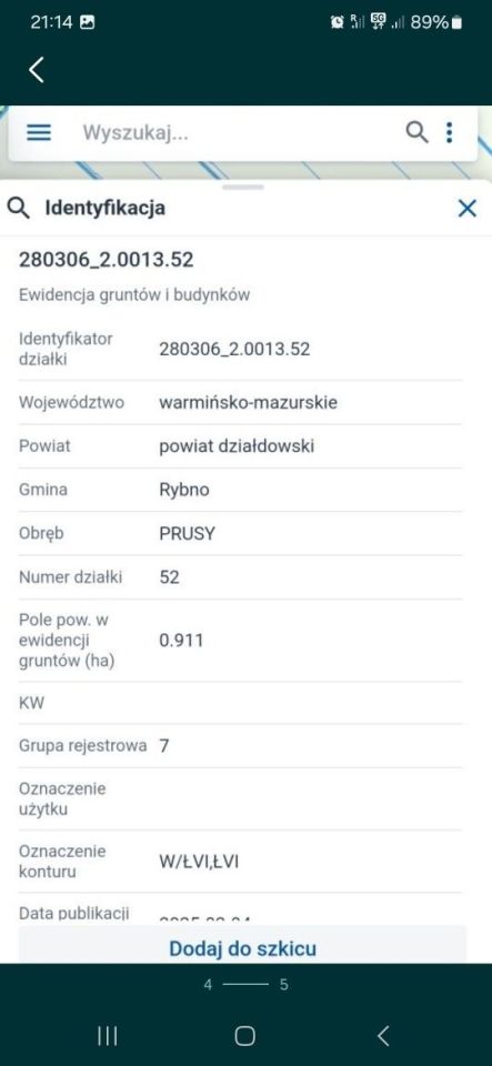 Działka rolna Prusy. Zdjęcie 2