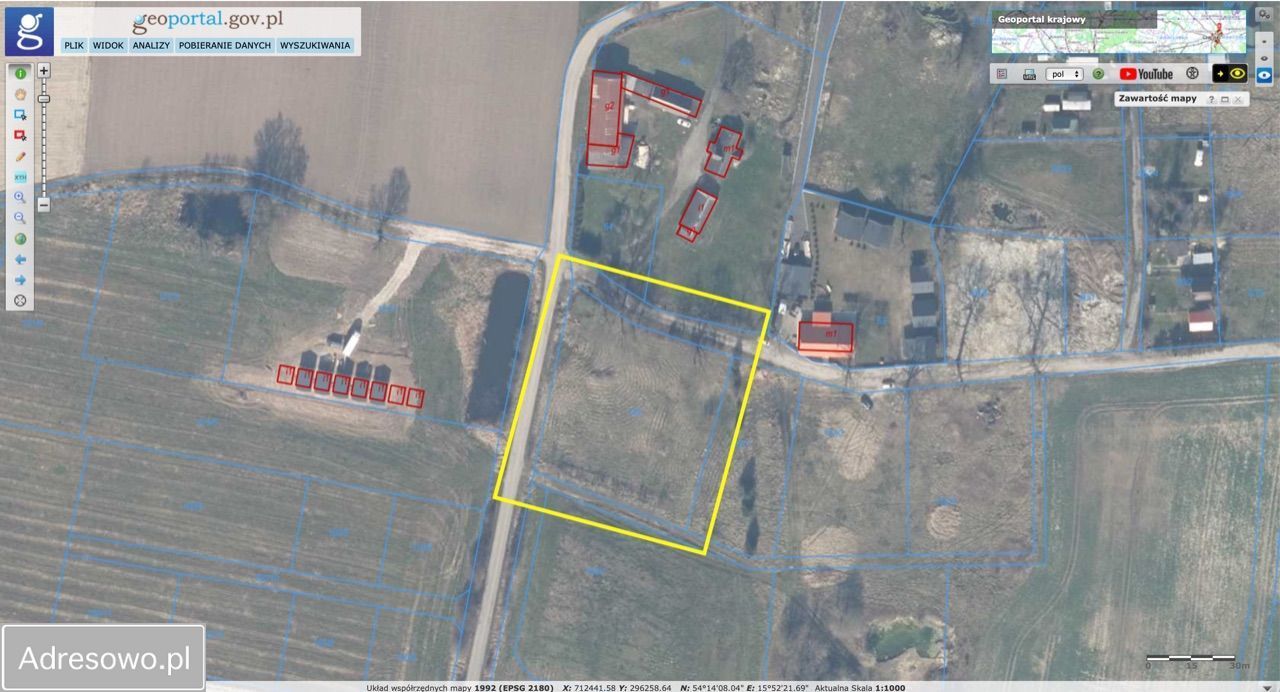 Działka rolno-budowlana Gąski, ul. Kołobrzeska. Zdjęcie 9