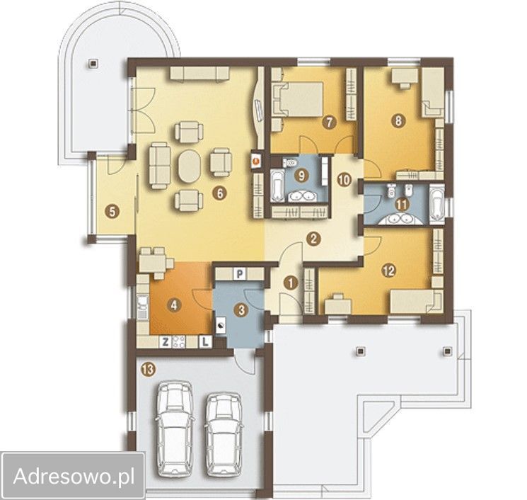 dom wolnostojący, 3 pokoje Józefina. Zdjęcie 20