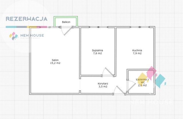 Mieszkanie 2-pokojowe Mikołajki, ul. Orzyszowa. Zdjęcie 20