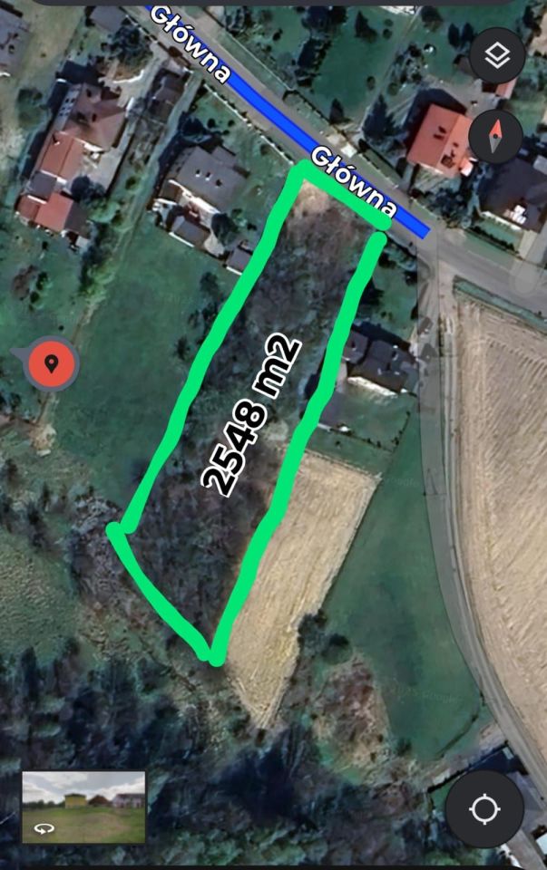 Działka budowlana Kobyla, ul. Główna. Zdjęcie 3