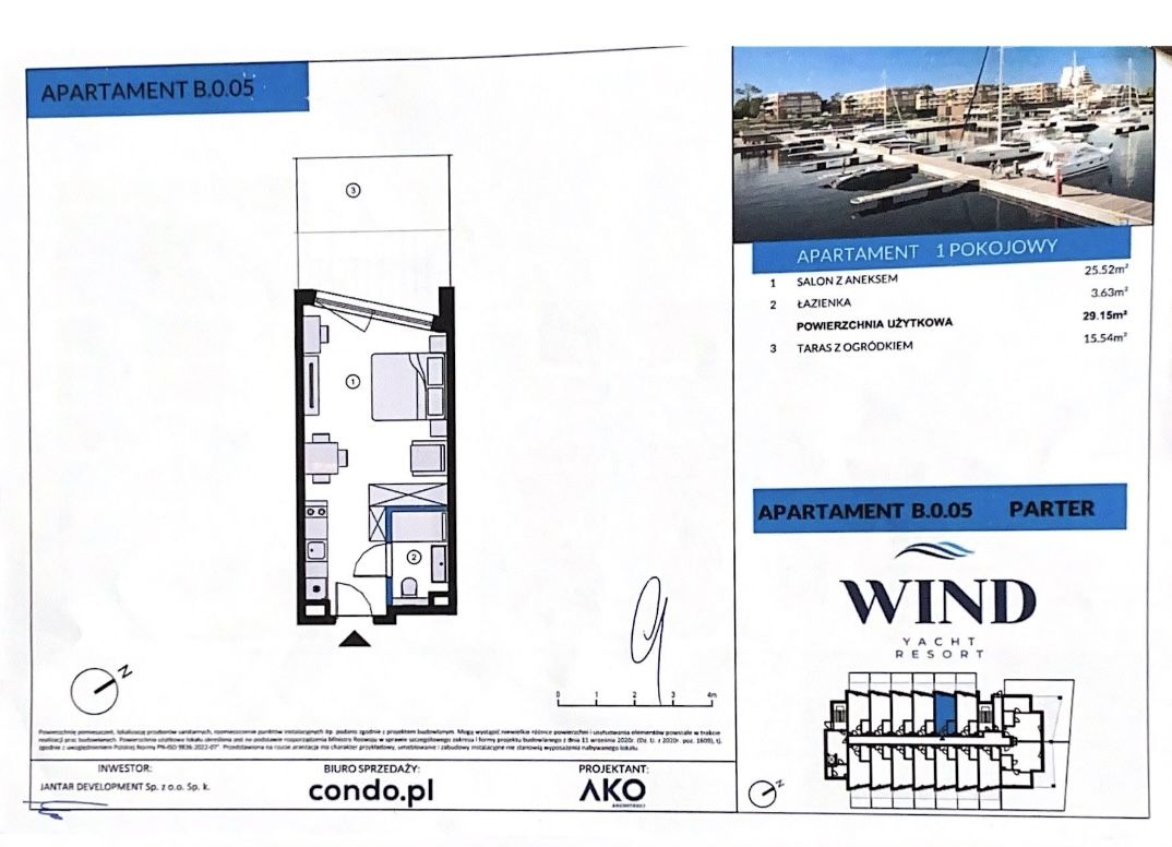 Mieszkanie 1-pokojowe Gdańsk Wyspa Sobieszewska. Zdjęcie 7
