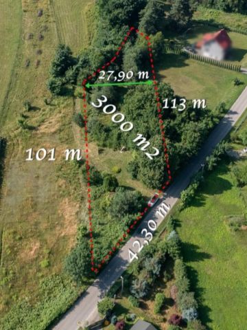 Działka rolno-budowlana Podlesie. Zdjęcie 1