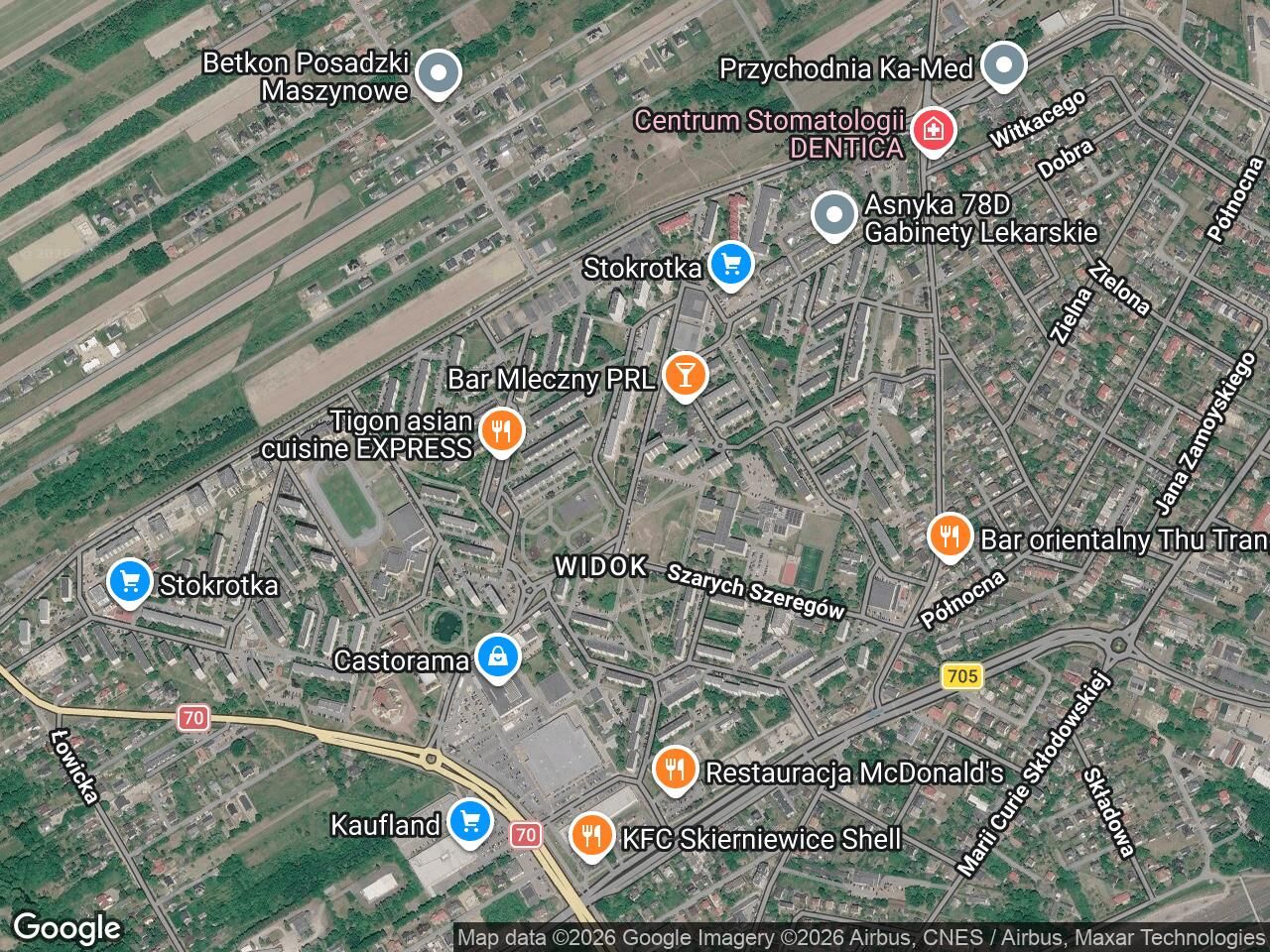 Lokal Skierniewice Widok, ul. gen. Aleksandra Narbuta-Łuczyńskiego. Zdjęcie 1