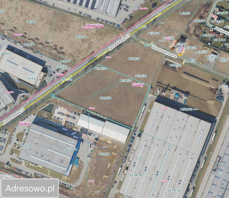Działka inwestycyjna Żory Osiny. Zdjęcie 1