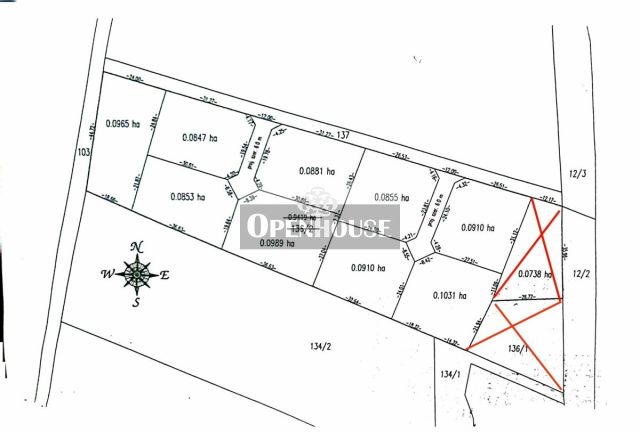Działka budowlana Radwanów. Zdjęcie 3