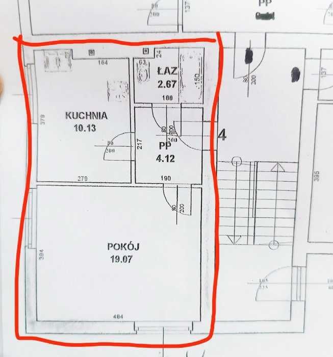 Mieszkanie 1-pokojowe Bytom Stroszek, pl. Pokoju. Zdjęcie 6