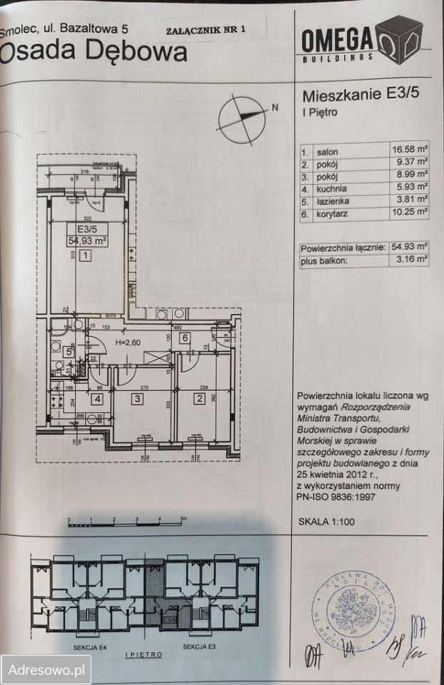 Mieszkanie 3-pokojowe Smolec, ul. Bazaltowa. Zdjęcie 2
