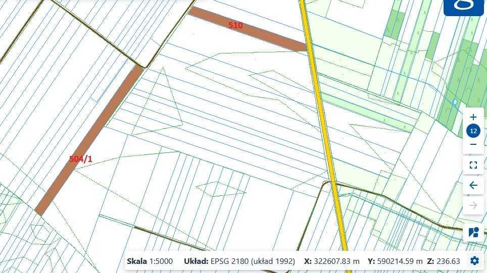 Działka rolna Wola Tesserowa