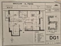 Mieszkanie 3-pokojowe Wrocław Krzyki, ul. Piękna. Zdjęcie 3