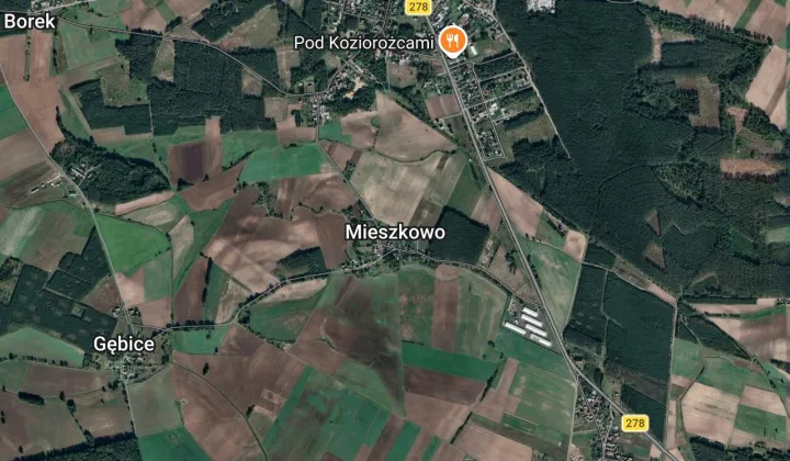 Działka budowlana Mieszkowo