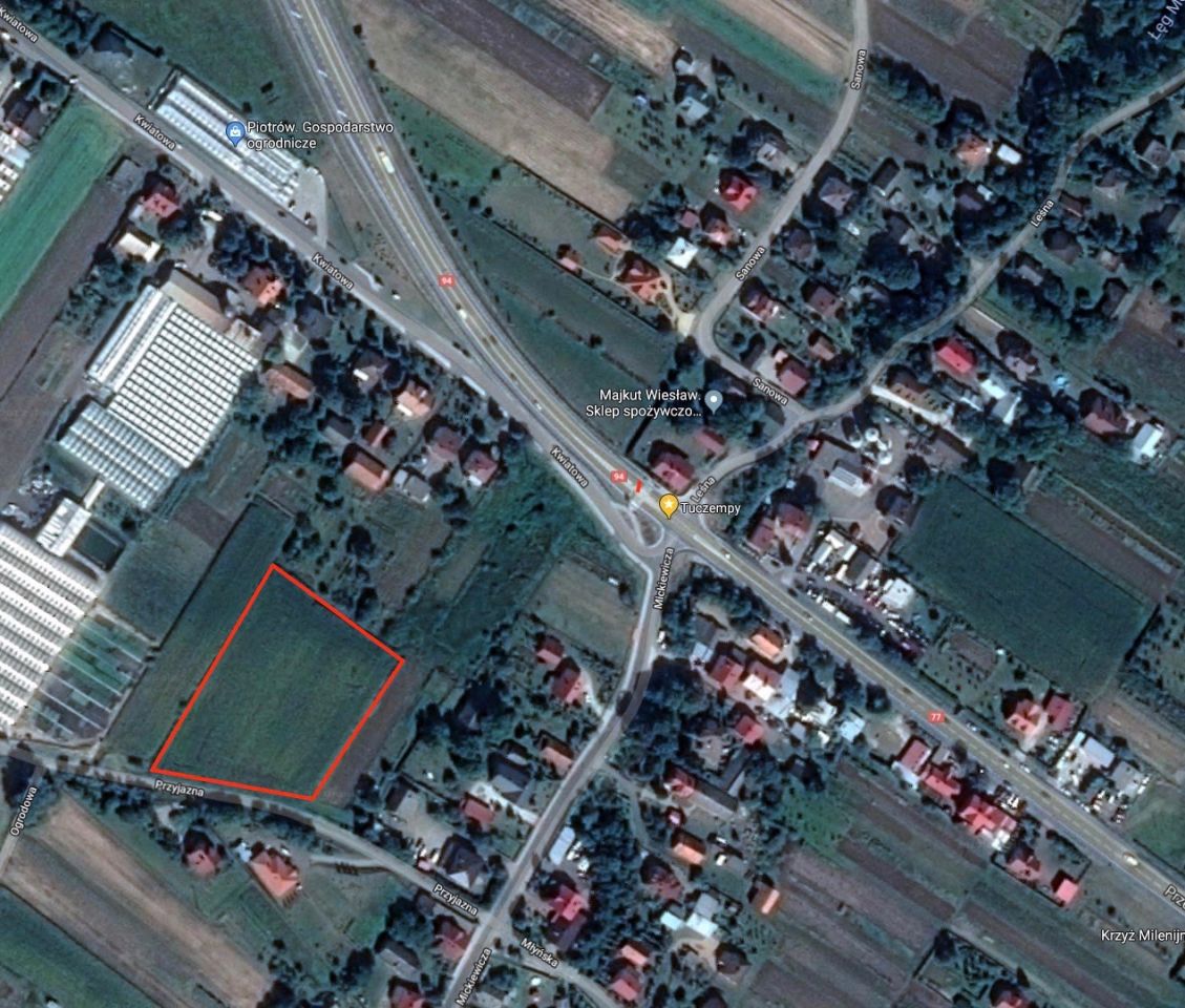 Działka budowlana Tuczempy Środek, ul. Przyjazna. Zdjęcie 7