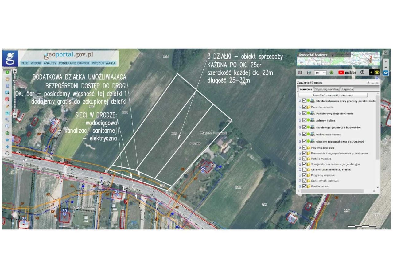 Działka budowlana Wieprzów Ordynacki. Zdjęcie 2