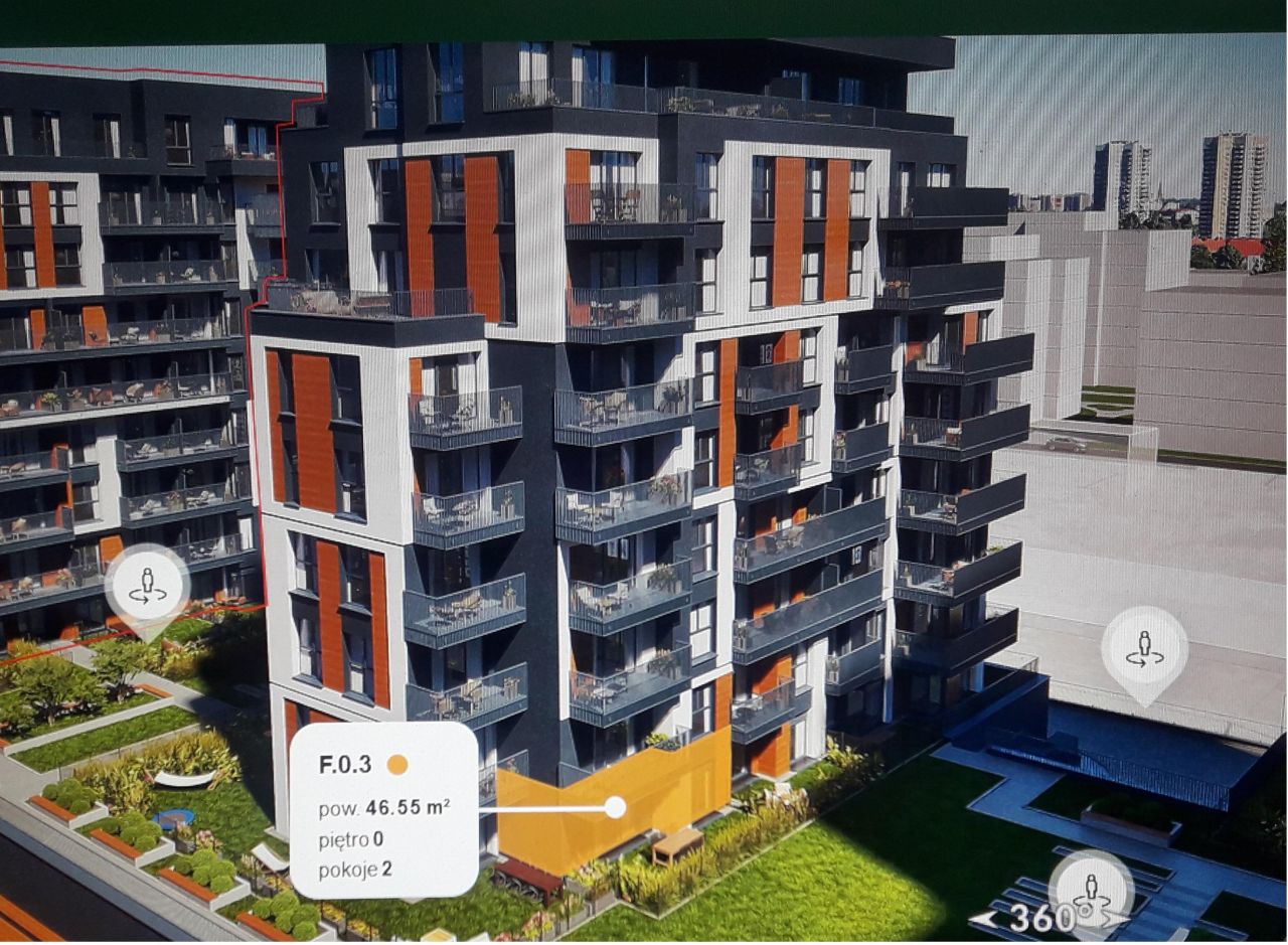 Mieszkanie 2-pokojowe Katowice Dolina Trzech Stawów, ul. gen. Władysława Sikorskiego. Zdjęcie 1