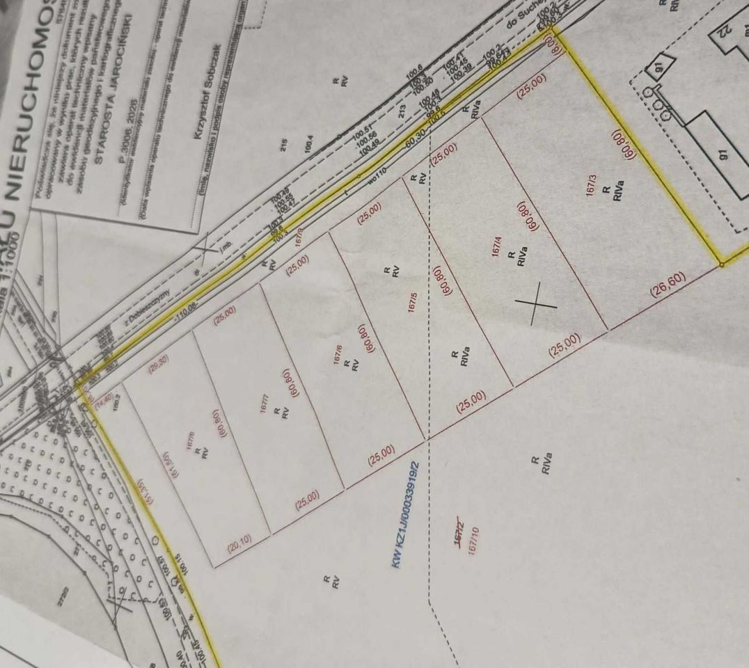 Działka budowlana Sucha. Zdjęcie 2