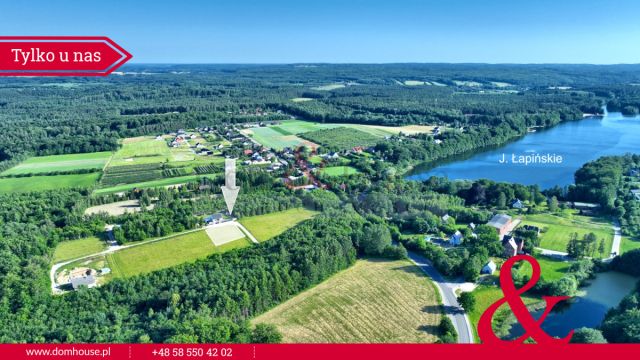 Działka budowlana Łapino Kartuskie. Zdjęcie 3