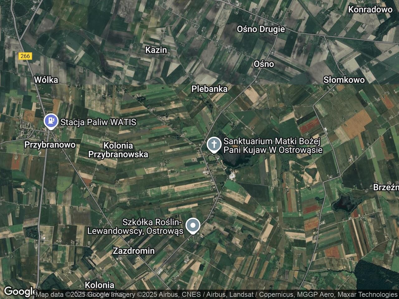 Działka rolna Ostrowąs