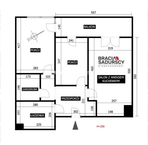 Mieszkanie 3-pokojowe Kraków Nowa Huta, os. Szklane Domy. Zdjęcie 35